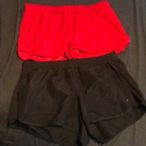 Bundle of two woman’s athletic shorts
